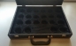 Preview: Ballkoffer Snooker dunkelbraun Lederoptik